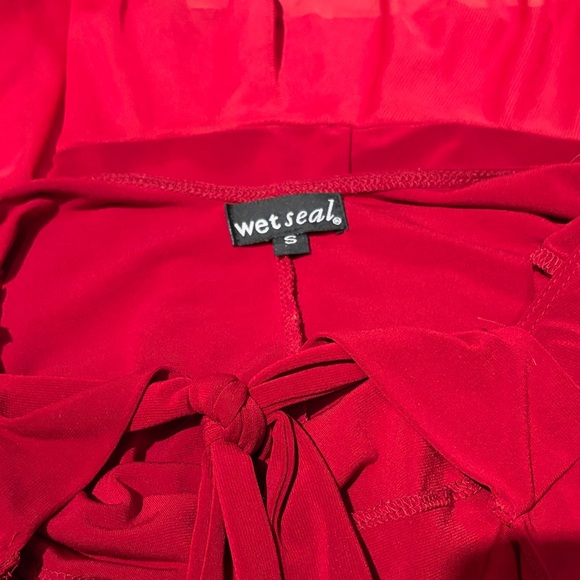 Bundle 2 for $20 | VTG wet seal Red Halter Dress - Picture 6 of 6